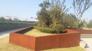 淮北耐候钢挡土墙
